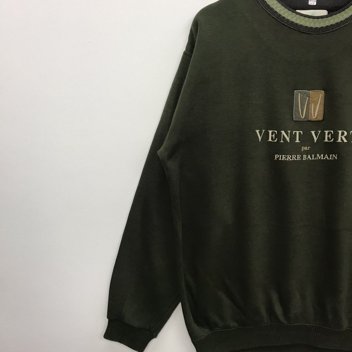 Designer × Pierre Balmain Rare!! Vintage Pierre Balmain spellout embroidery Size US L / EU 52-54 / 3 - 6 Thumbnail