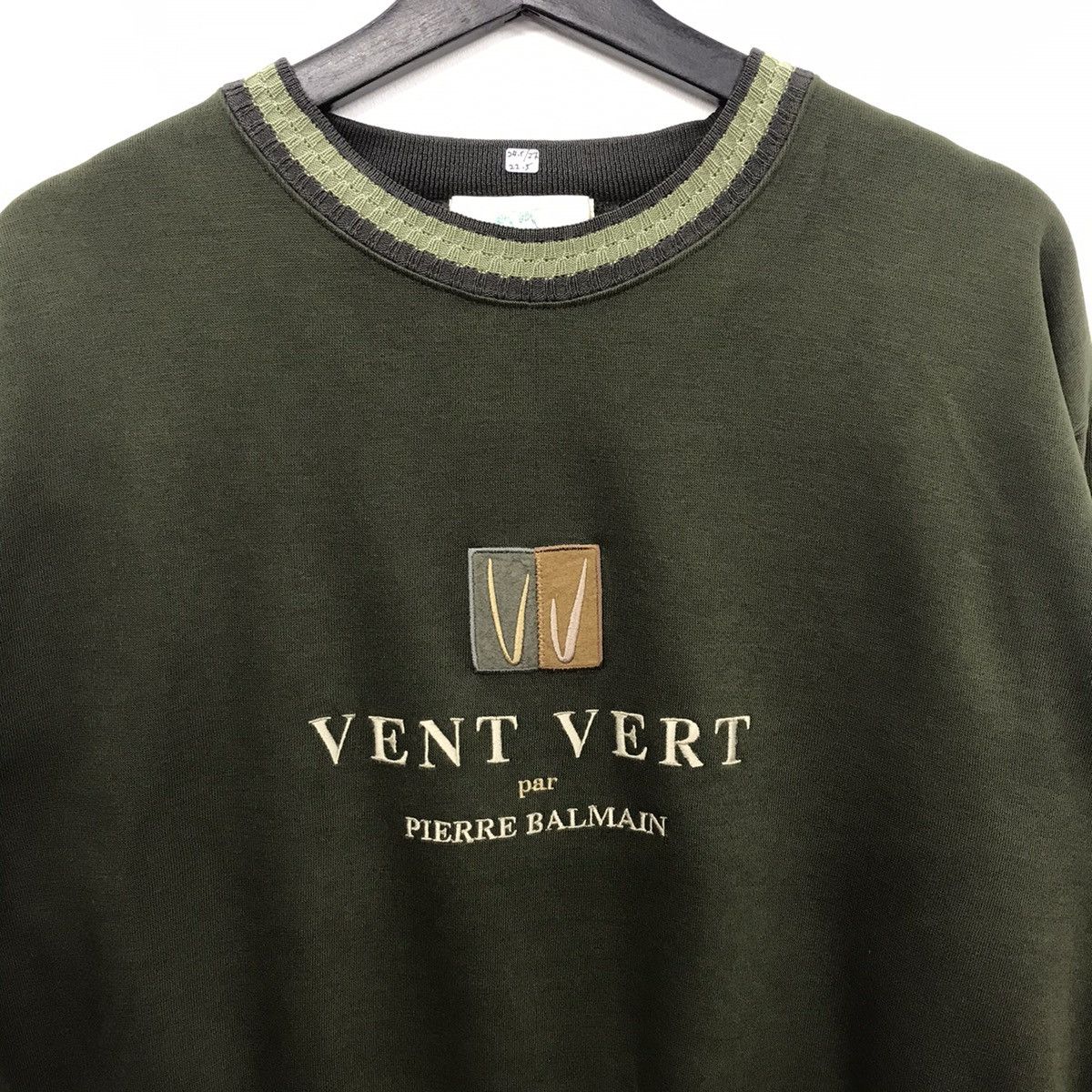 Designer × Pierre Balmain Rare!! Vintage Pierre Balmain spellout embroidery Size US L / EU 52-54 / 3 - 8 Thumbnail