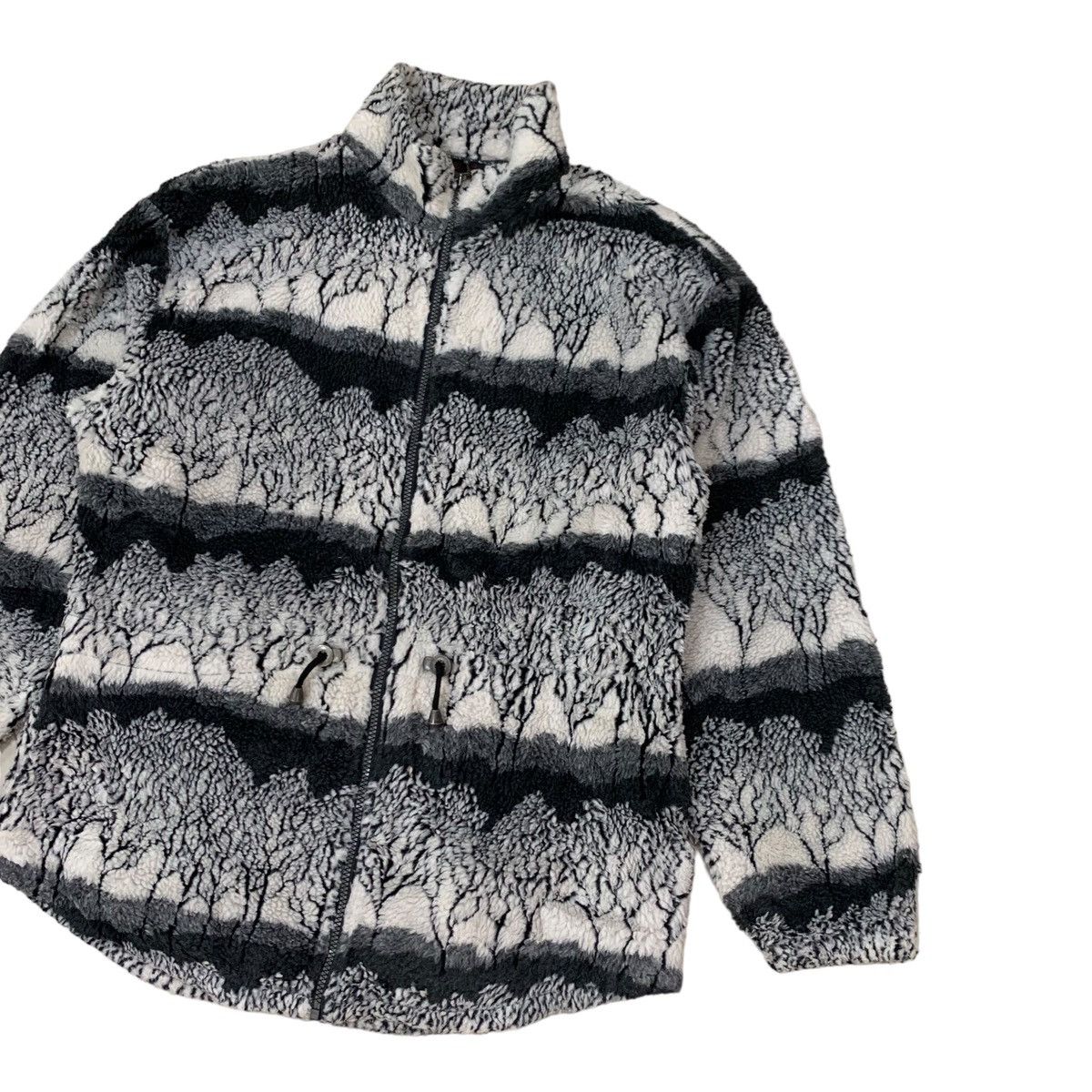 Art Comes First Vintage 90s Tsunami Fleece Zipper Jacket Size US M / EU 48-50 / 2 - 3 Thumbnail