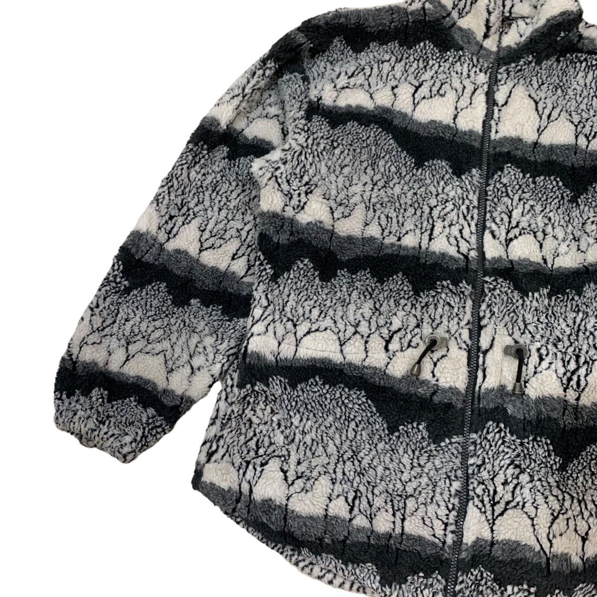 Art Comes First Vintage 90s Tsunami Fleece Zipper Jacket Size US M / EU 48-50 / 2 - 7 Thumbnail