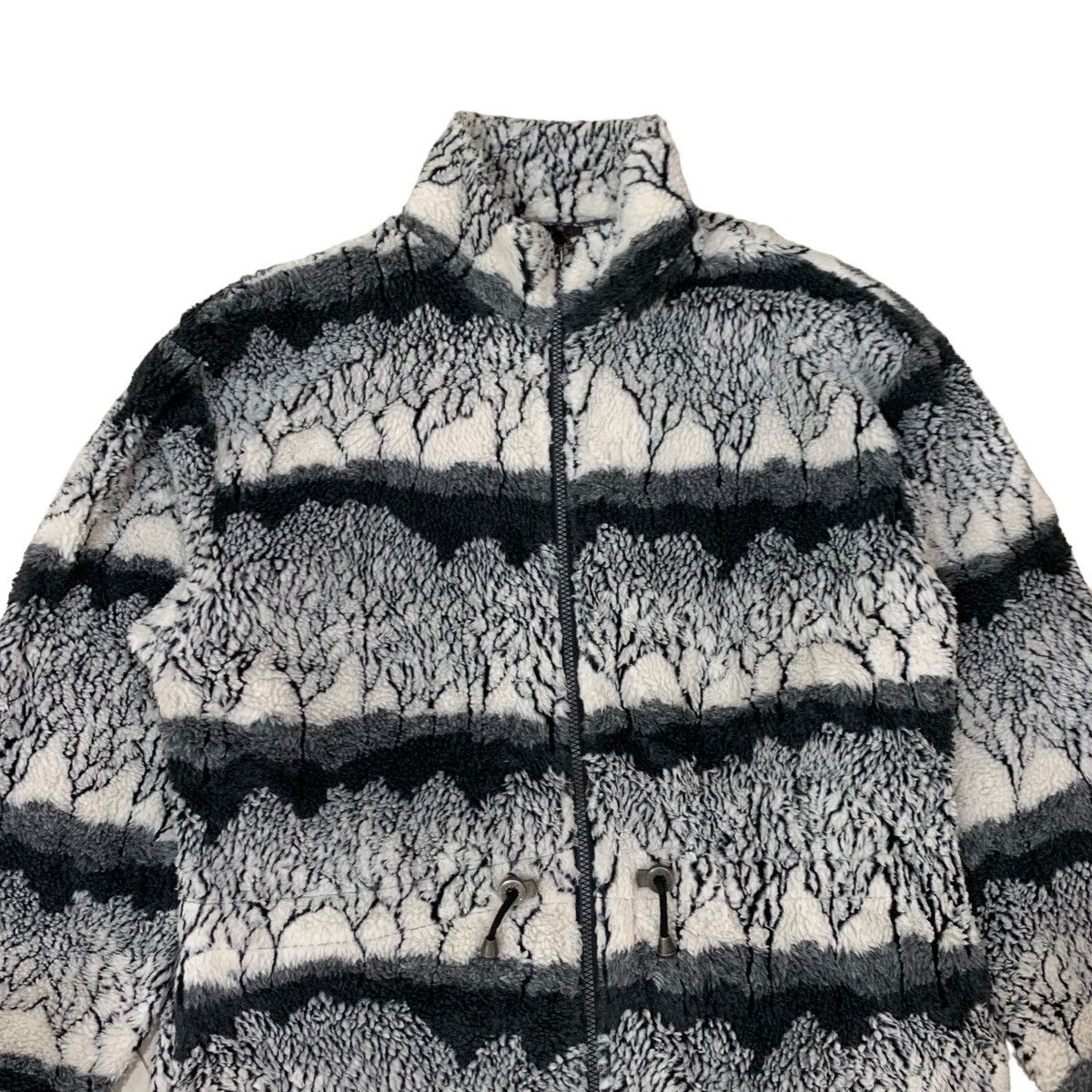 Art Comes First Vintage 90s Tsunami Fleece Zipper Jacket Size US M / EU 48-50 / 2 - 6 Thumbnail