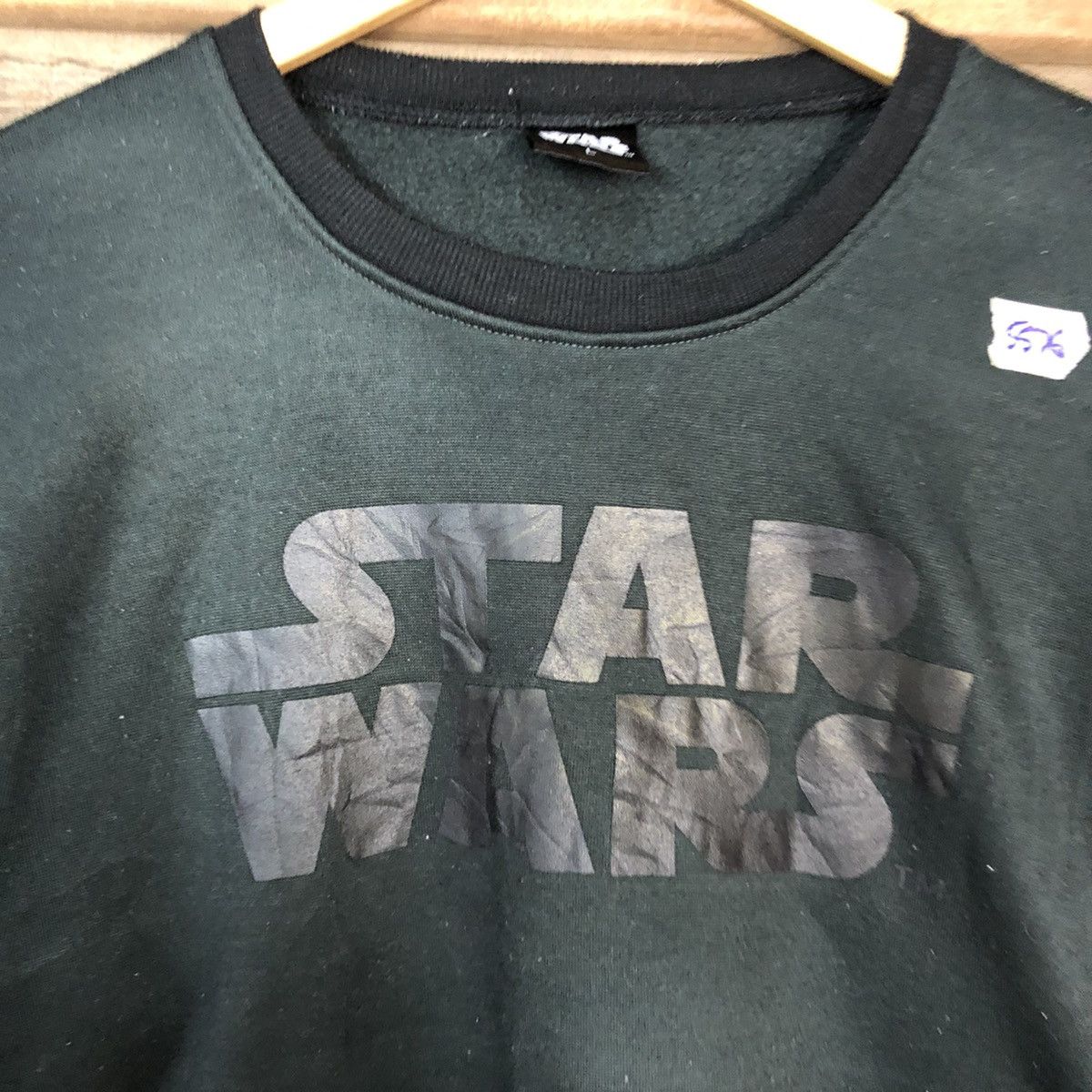 Star Wars × Vintage Star Wars movie Black Sweatshirt #5526 Size US M / EU 48-50 / 2 - 10 Thumbnail