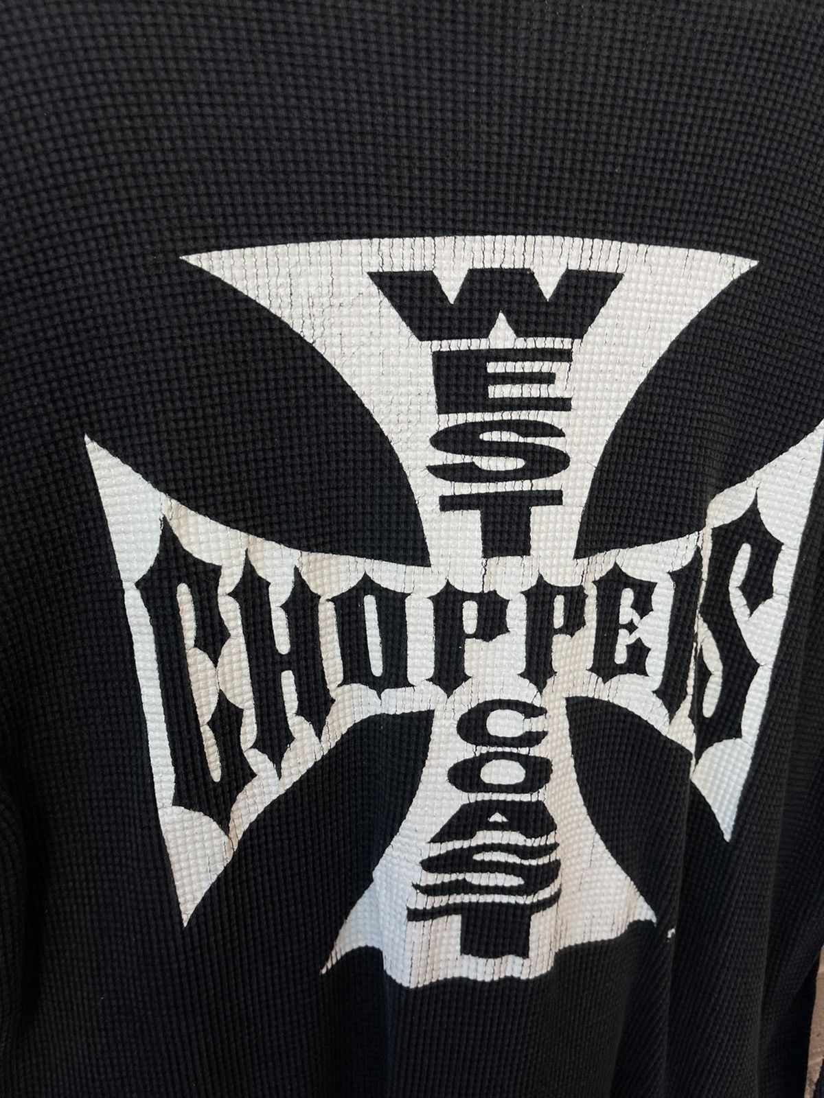 Vintage Vintage WCC West Coast Choppers THERMAL Logo Shirt Size US L / EU 52-54 / 3 - 10 Thumbnail