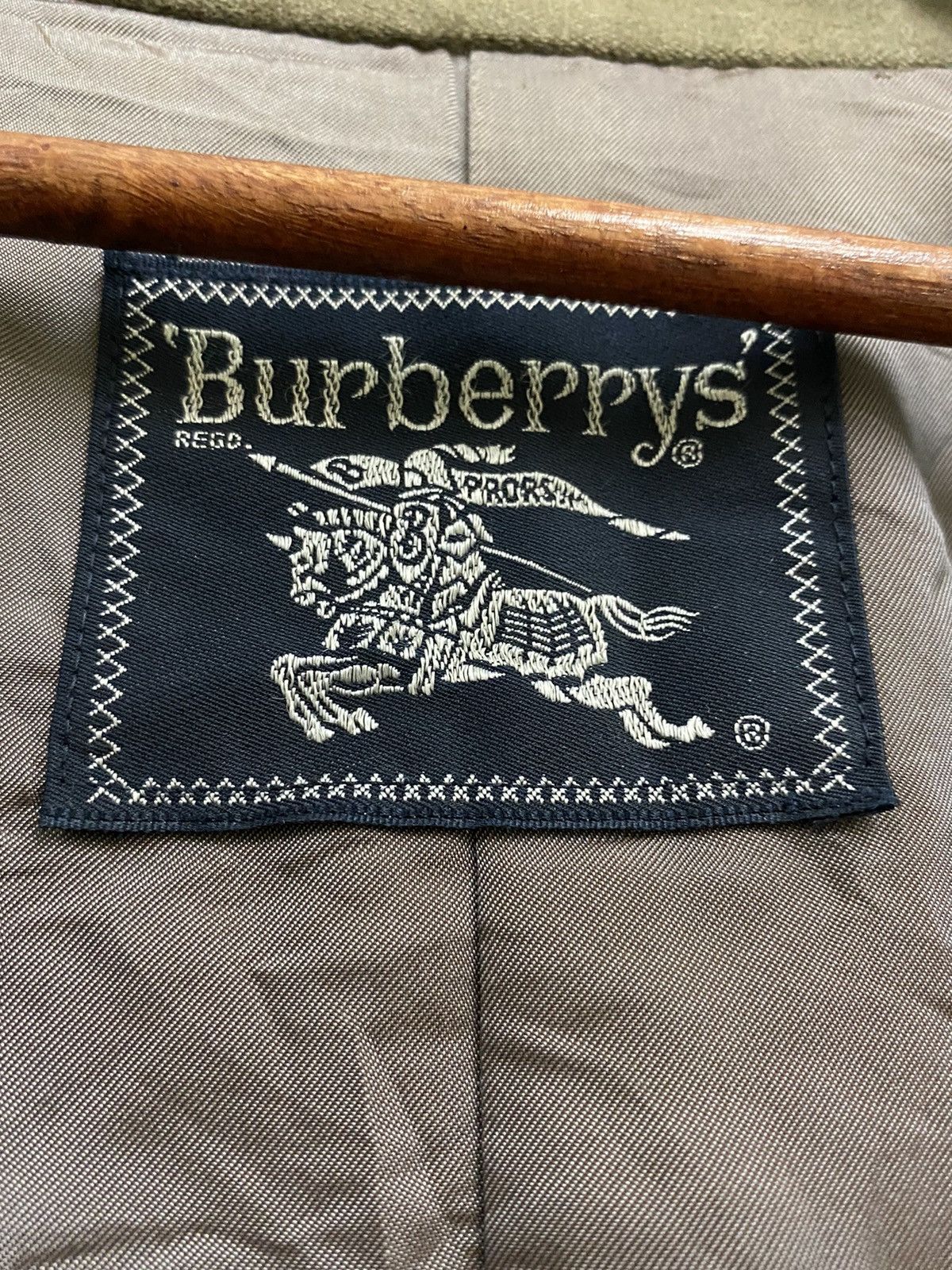 Burberry Vintage Burberrys Wool And Cashmere Long Jacket Very Nice Size US M / EU 48-50 / 2 - 9 Thumbnail