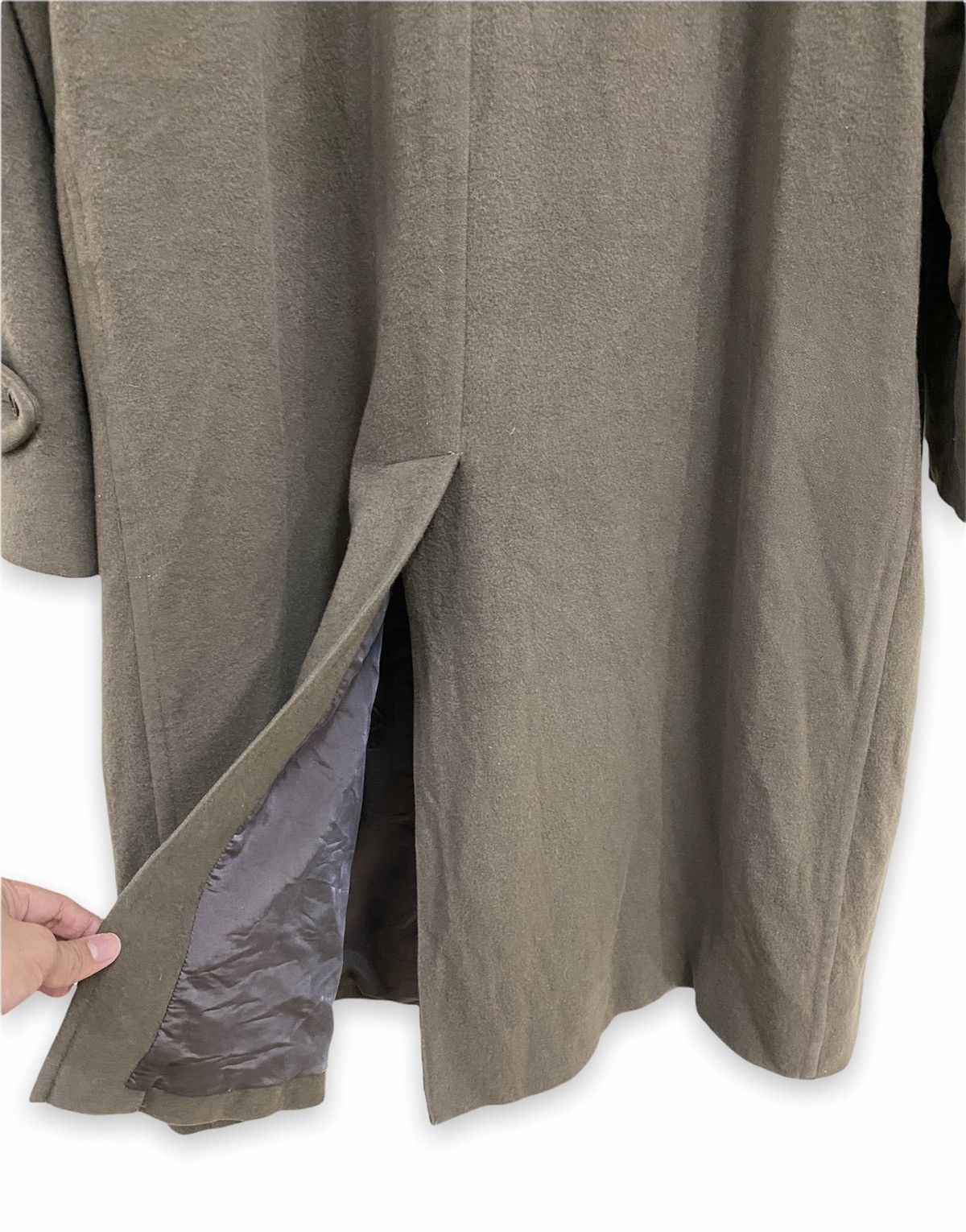 Burberry Vintage Burberrys Wool And Cashmere Long Jacket Very Nice Size US M / EU 48-50 / 2 - 14 Thumbnail