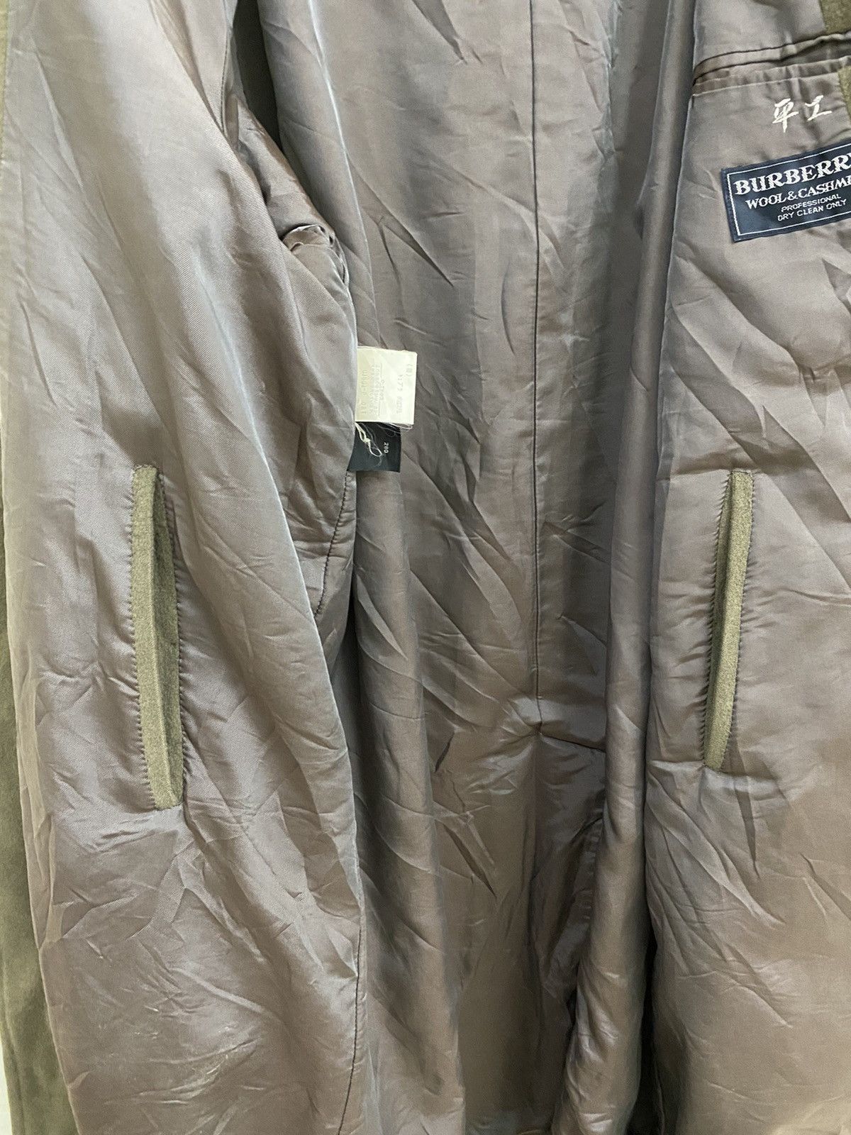 Burberry Vintage Burberrys Wool And Cashmere Long Jacket Very Nice Size US M / EU 48-50 / 2 - 13 Thumbnail