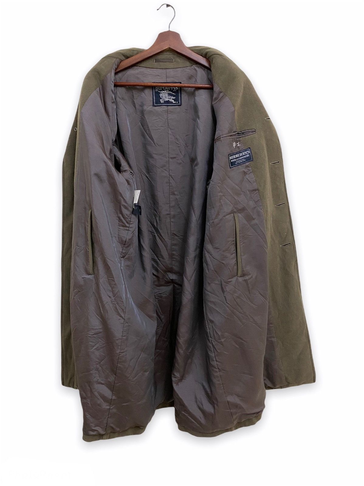 Burberry Vintage Burberrys Wool And Cashmere Long Jacket Very Nice Size US M / EU 48-50 / 2 - 8 Thumbnail