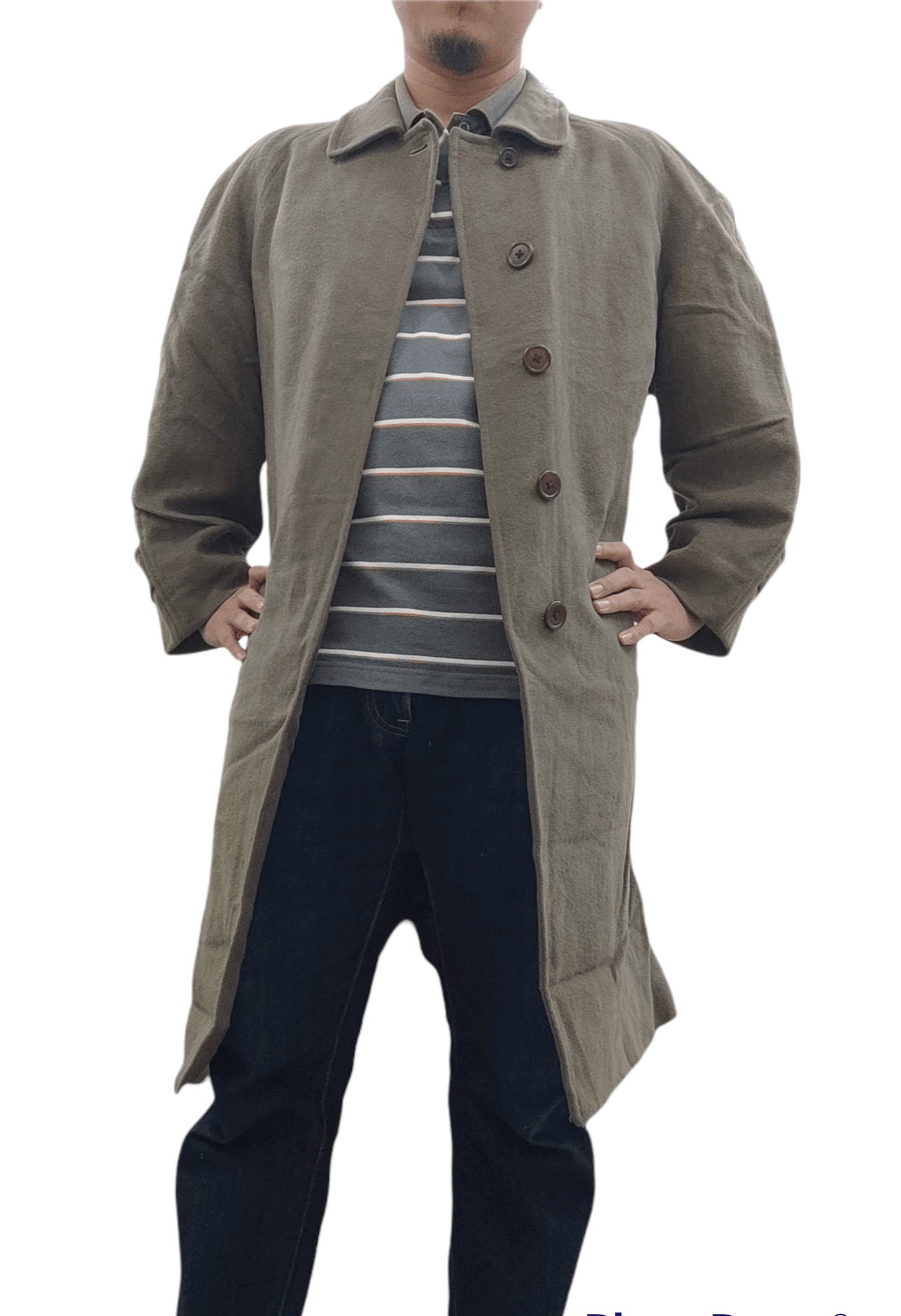Burberry Vintage Burberrys Wool And Cashmere Long Jacket Very Nice Size US M / EU 48-50 / 2 - 17 Thumbnail