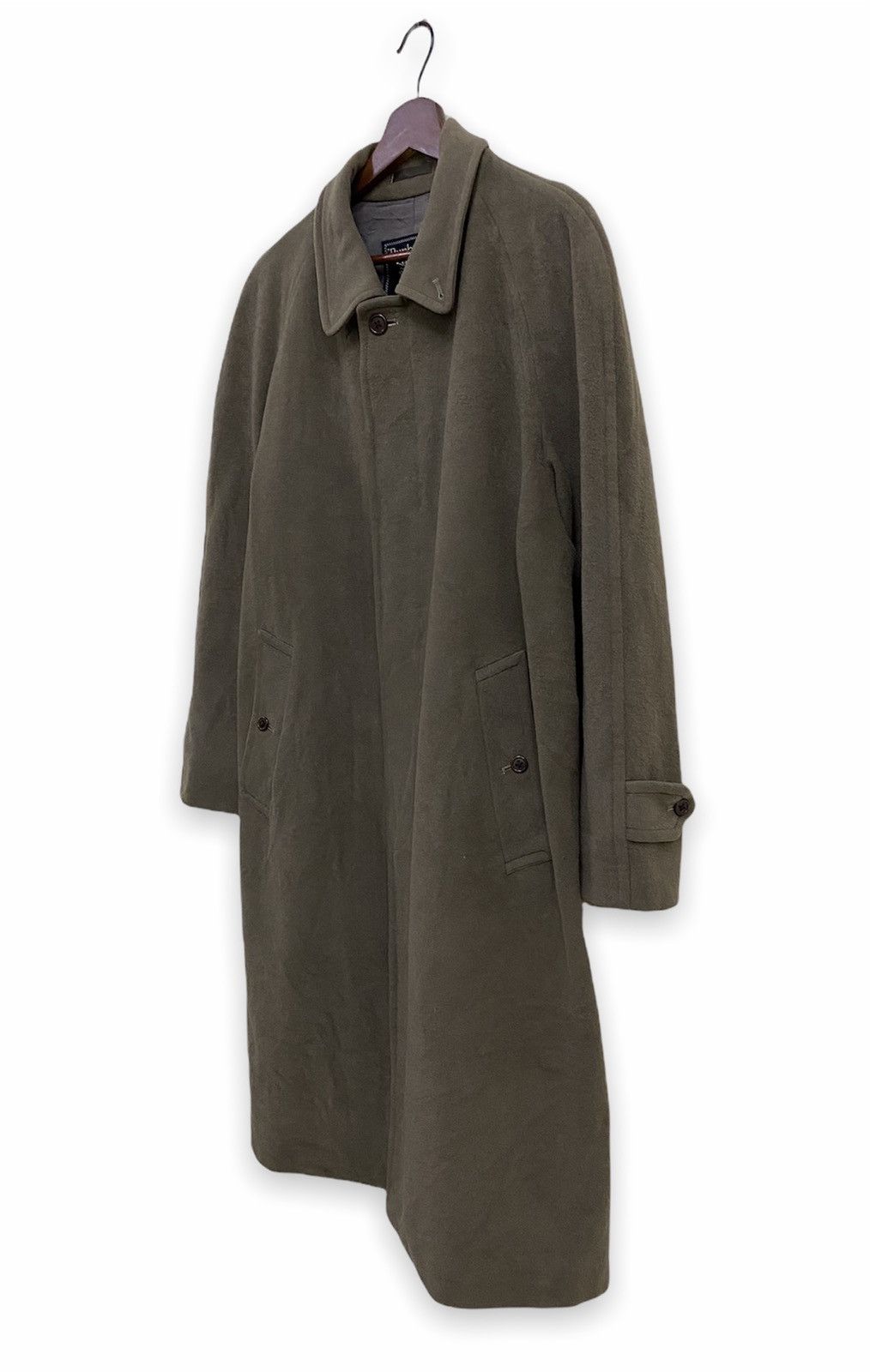 Burberry Vintage Burberrys Wool And Cashmere Long Jacket Very Nice Size US M / EU 48-50 / 2 - 3 Thumbnail