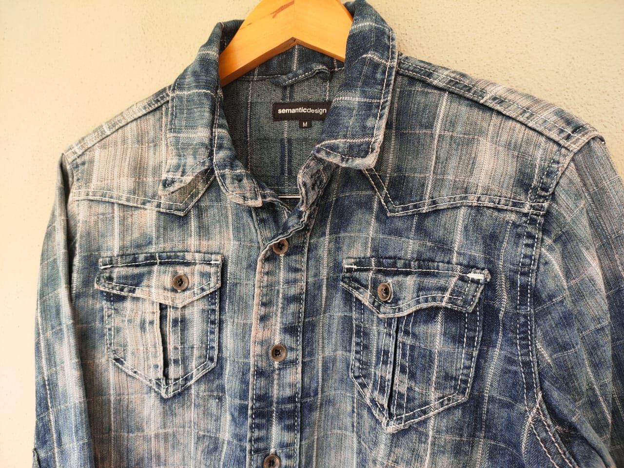 Japanese Brand Semantic Design Shirt Size M / US 6-8 / IT 42-44 - 4 Thumbnail