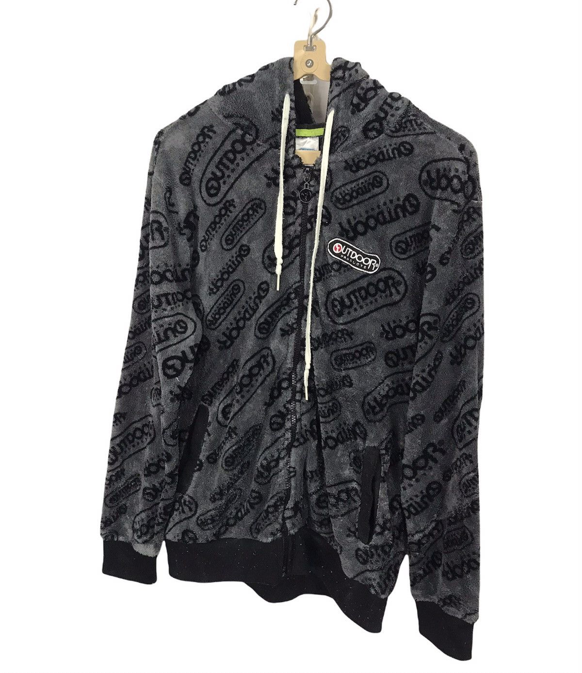 Japanese Brand Outdoor fleece zipper hoodie fullprint Size US M / EU 48-50 / 2 - 1 Thumbnail