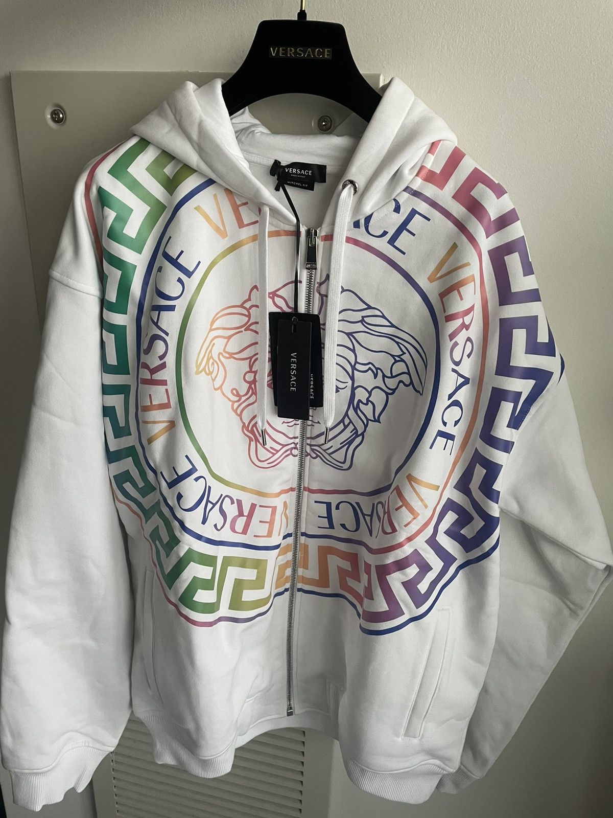 Versace Limited Rare Brand NEW Runway Medusa Logo Hooded Jacket Size US XL / EU 56 / 4 - 11 Thumbnail