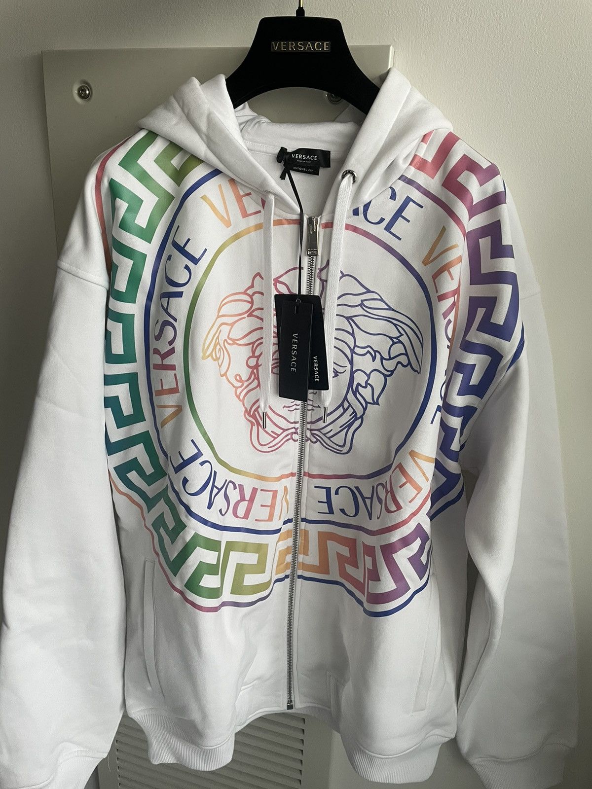 Versace Limited Rare Brand NEW Runway Medusa Logo Hooded Jacket Size US XL / EU 56 / 4 - 12 Thumbnail