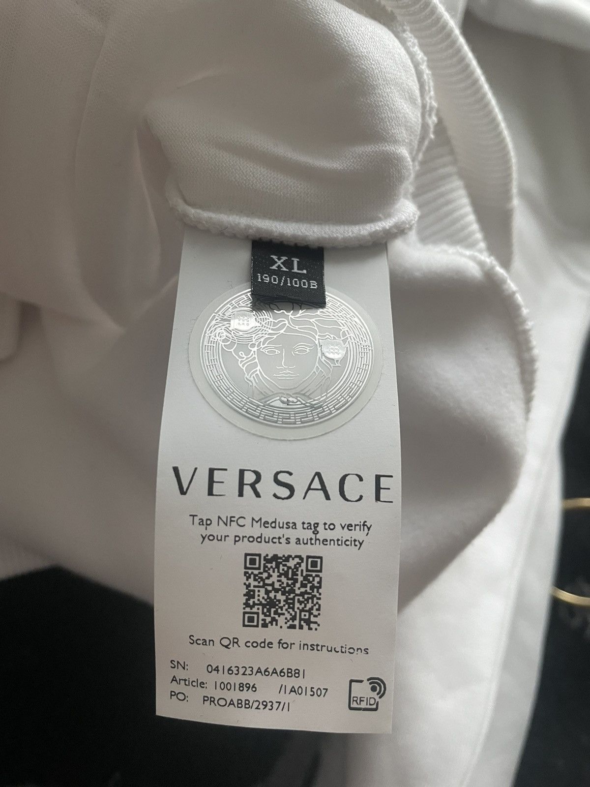 Versace Limited Rare Brand NEW Runway Medusa Logo Hooded Jacket Size US XL / EU 56 / 4 - 7 Thumbnail