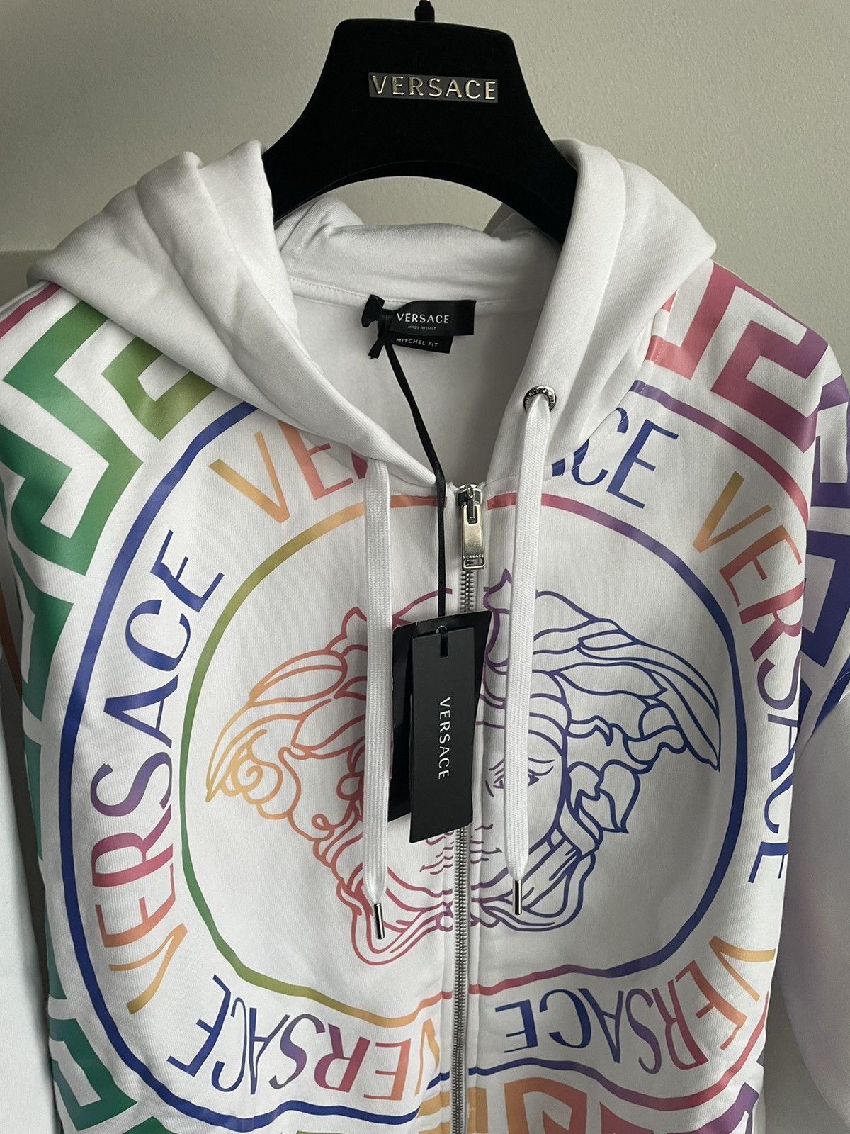 Versace Limited Rare Brand NEW Runway Medusa Logo Hooded Jacket Size US XL / EU 56 / 4 - 4 Thumbnail