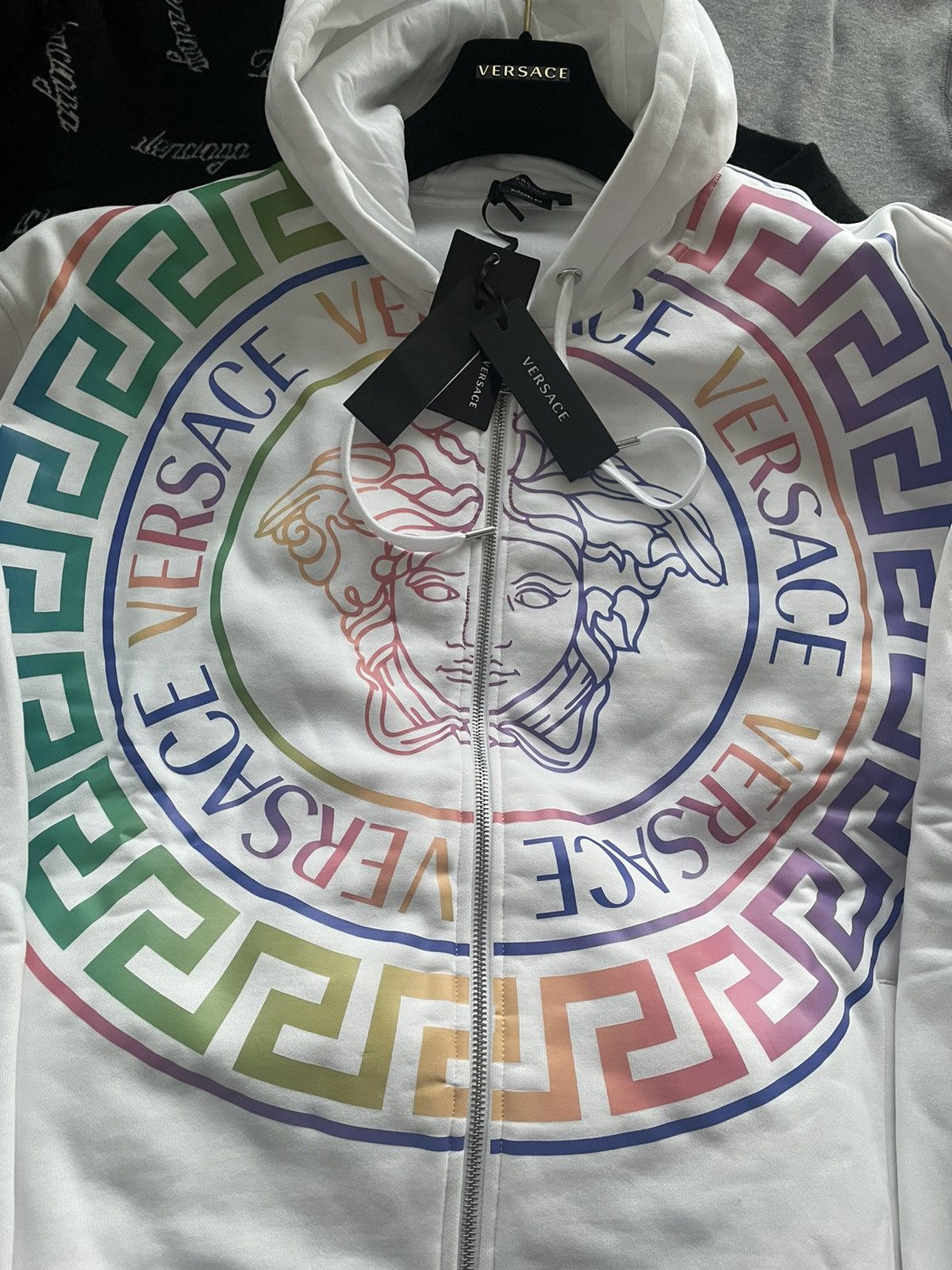 Versace Limited Rare Brand NEW Runway Medusa Logo Hooded Jacket Size US XL / EU 56 / 4 - 6 Thumbnail