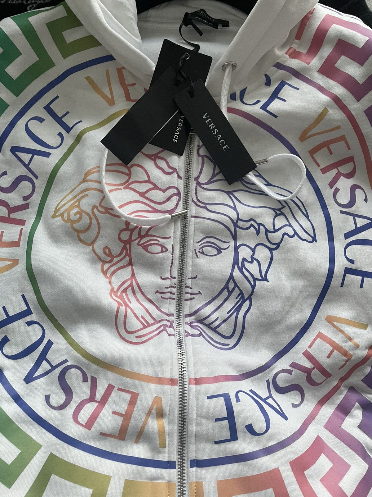 Versace Limited Rare Brand NEW Runway Medusa Logo Hooded Jacket Size US XL / EU 56 / 4 - 2 Thumbnail