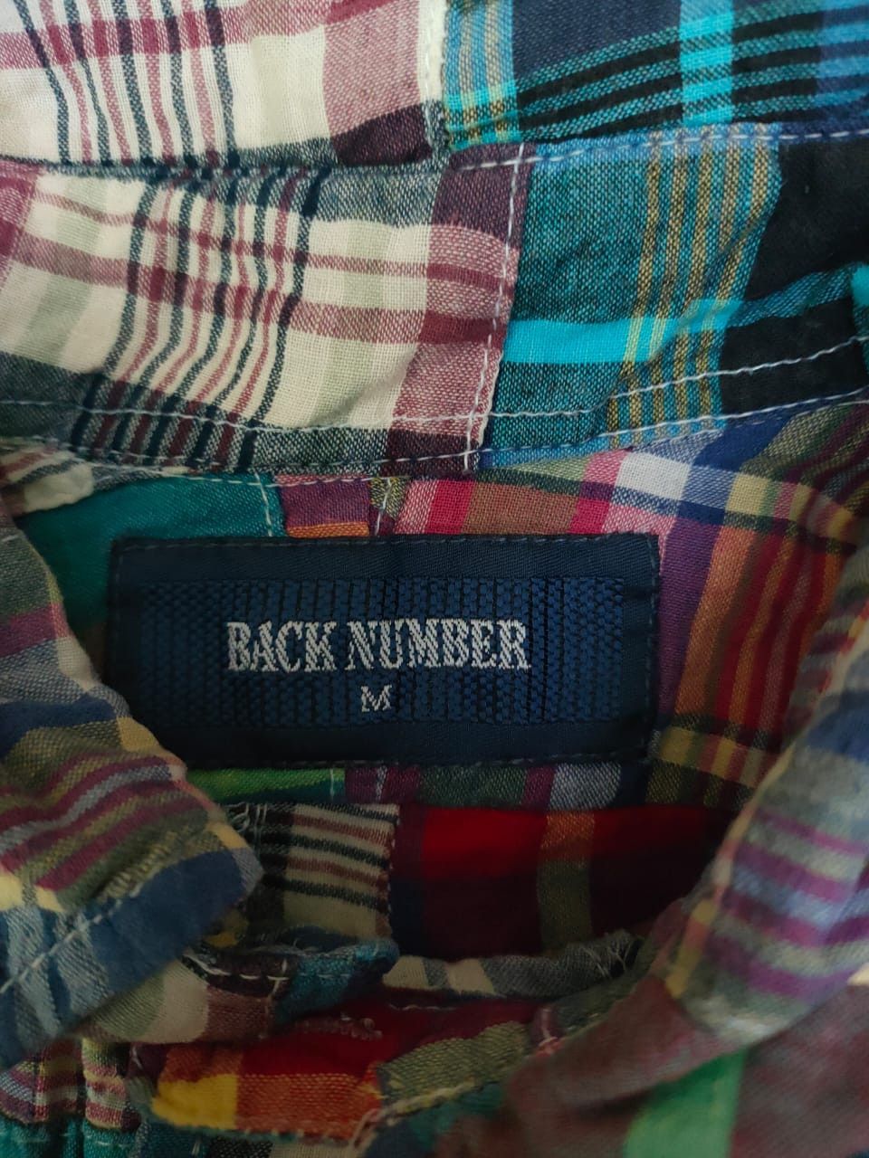 Flannel Back Number Patchwork Flannel | Grailed