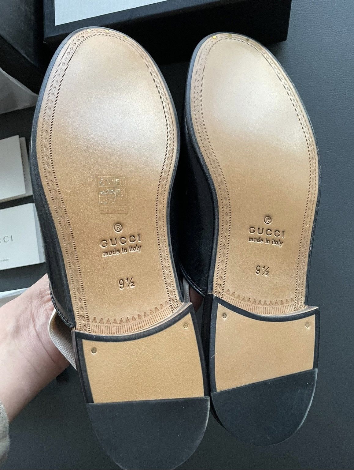 Gucci Limited Edition Horsebit Leather Loafer Gucci Elastic Band Size US 9.5 / EU 42-43 - 4 Thumbnail
