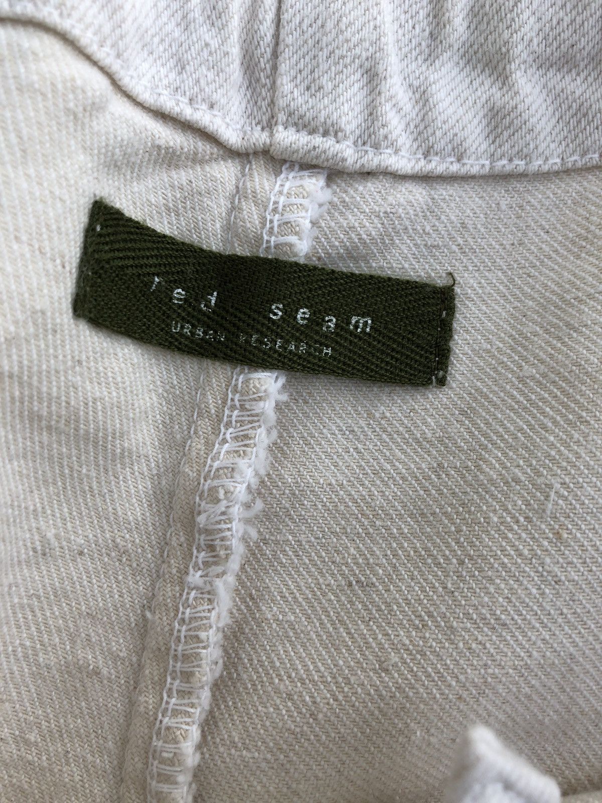 URBAN RESEARCH DOORS Urban Research Canvas Cotton Pants Zipper Pocket Size US 29 - 13 Thumbnail