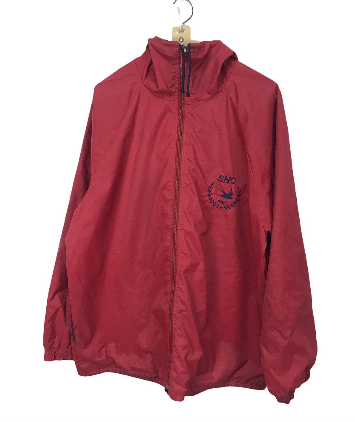 Vintage Vintage snc paris hoodie zipper jacket made in France Size US L / EU 52-54 / 3 - 1 Thumbnail