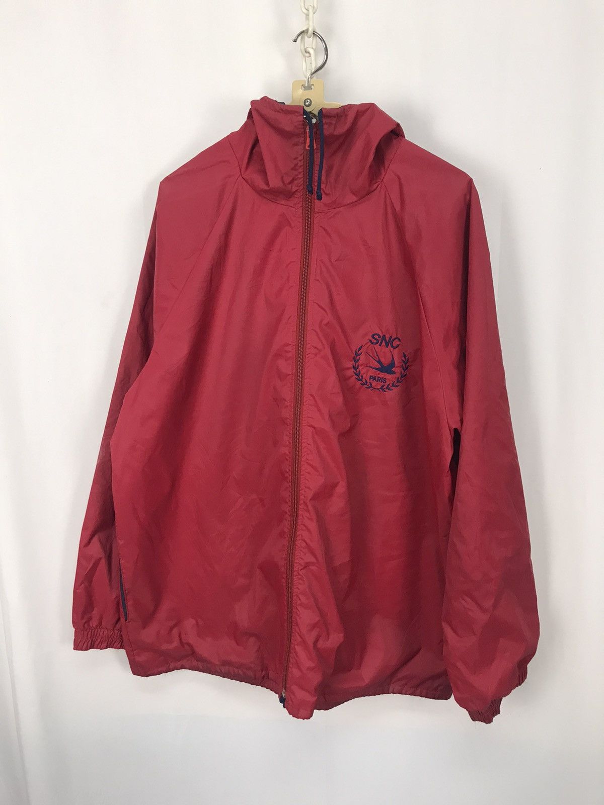 Vintage Vintage snc paris hoodie zipper jacket made in France Size US L / EU 52-54 / 3 - 5 Thumbnail