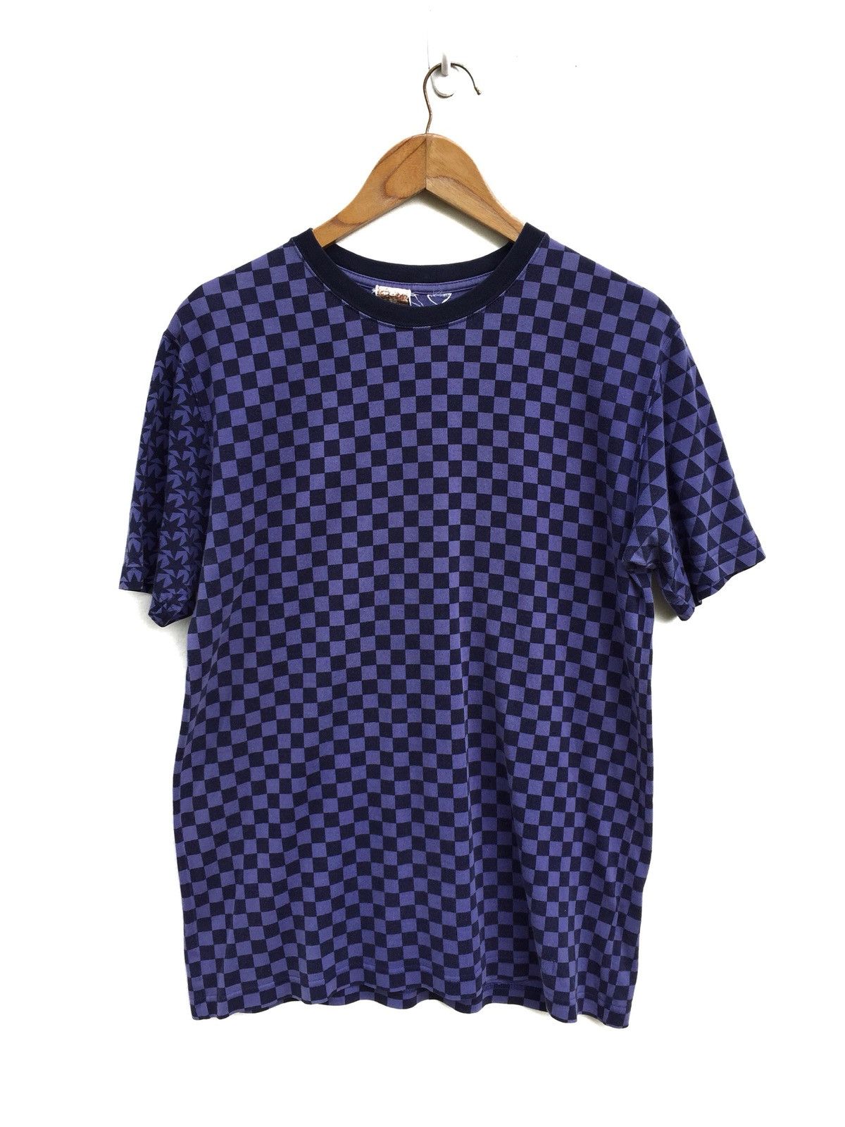 PHENOMENON Japanese Brand Phenomenon Japan Checkered Tee Size US M / EU 48-50 / 2 - 1 Thumbnail