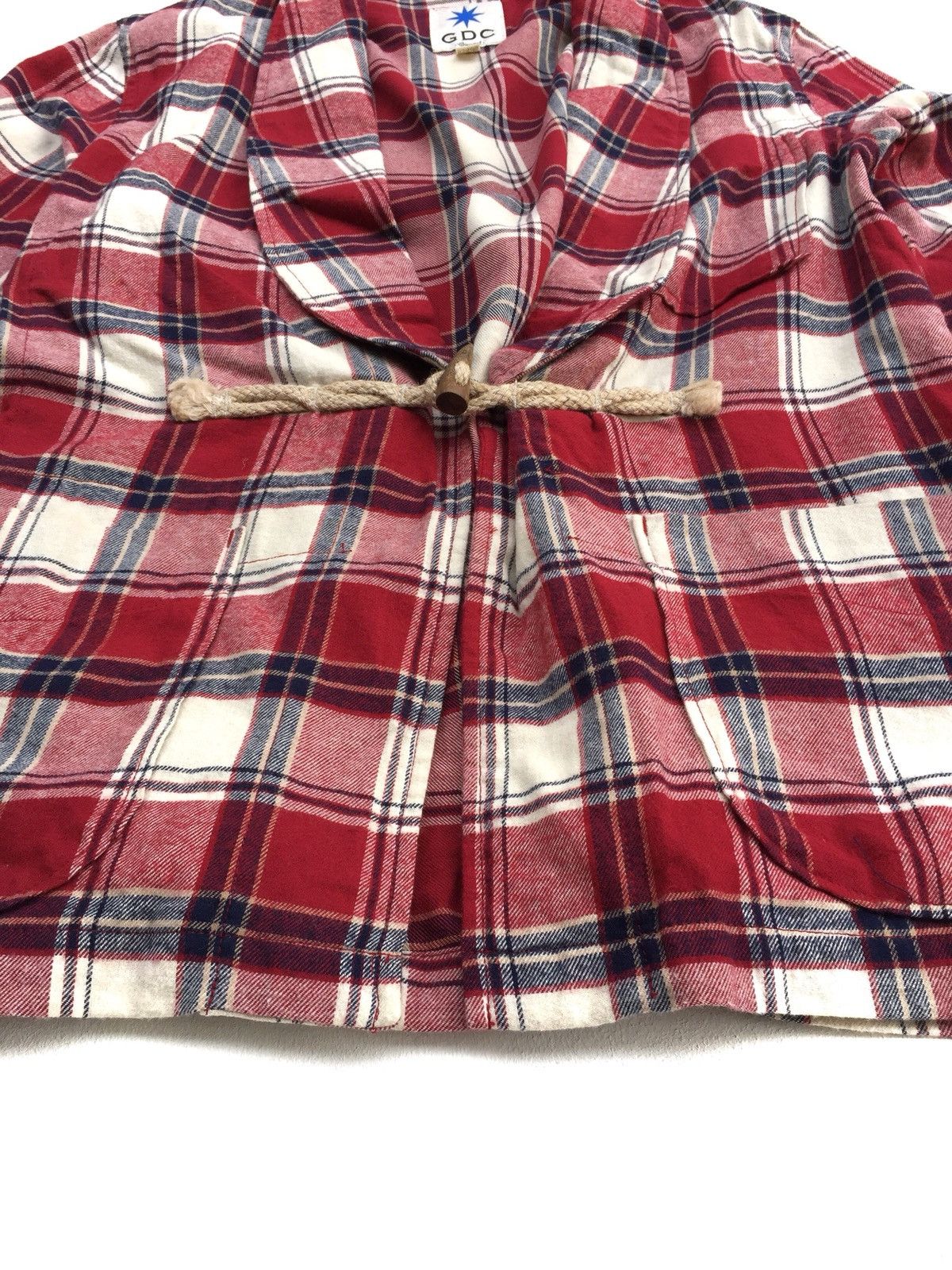 Japanese Brand Japanese Brand GDC Checkered Kimono Design Visvim Style Size US M / EU 48-50 / 2 - 7 Thumbnail