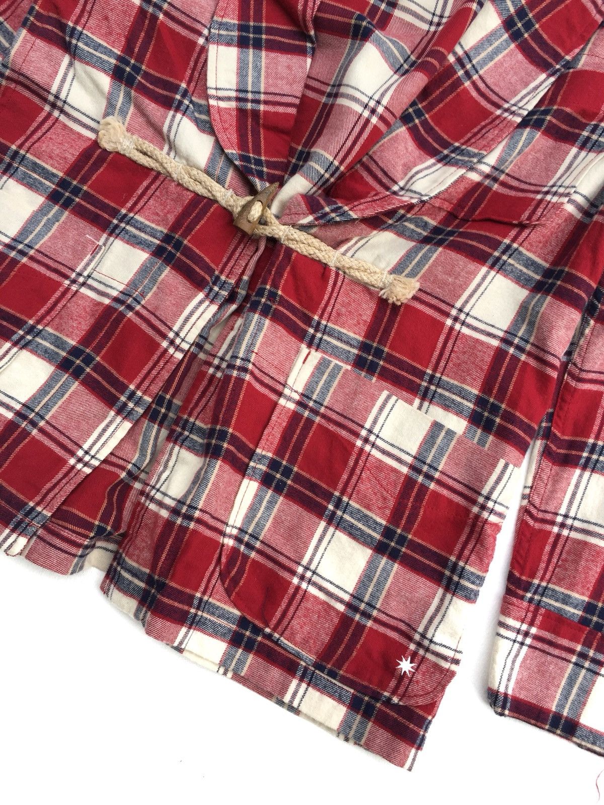 Japanese Brand Japanese Brand GDC Checkered Kimono Design Visvim Style Size US M / EU 48-50 / 2 - 6 Thumbnail