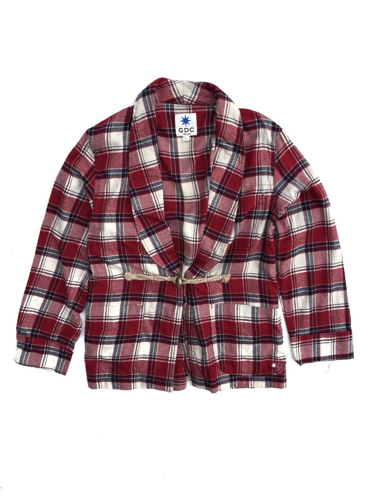Japanese Brand Japanese Brand GDC Checkered Kimono Design Visvim Style Size US M / EU 48-50 / 2 - 1 Thumbnail