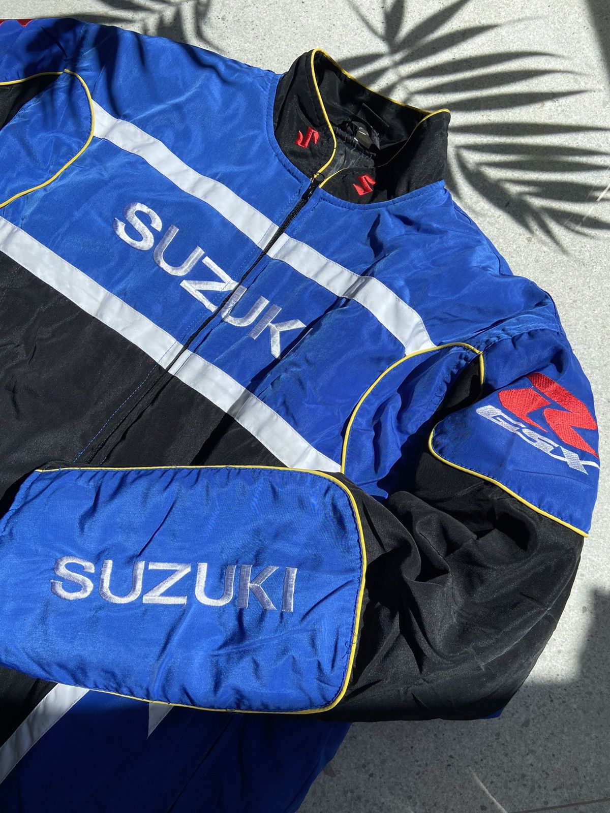 Pre-owned Racing Vintage Suzuki  Team Jacket In Blue