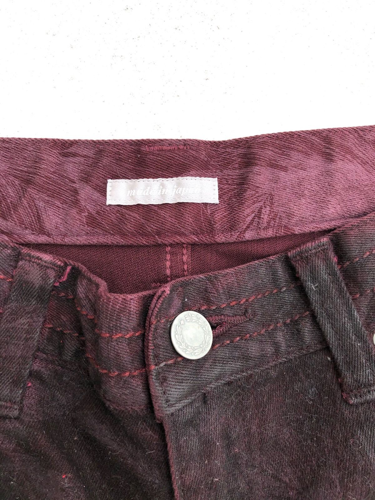 Japanese Brand High Street Number (N)ine Coated Pants