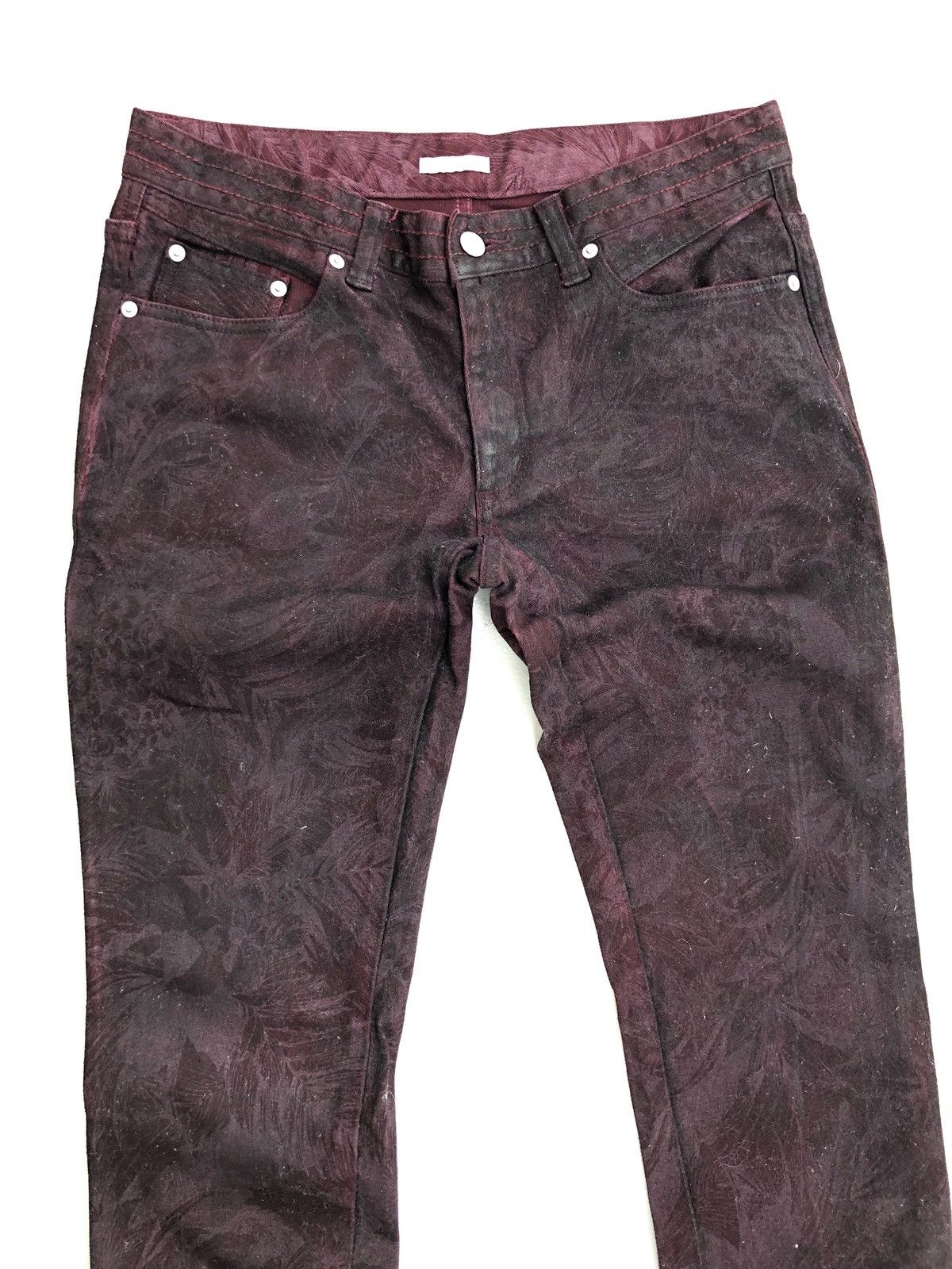 Japanese Brand High Street Number (N)ine Coated Pants