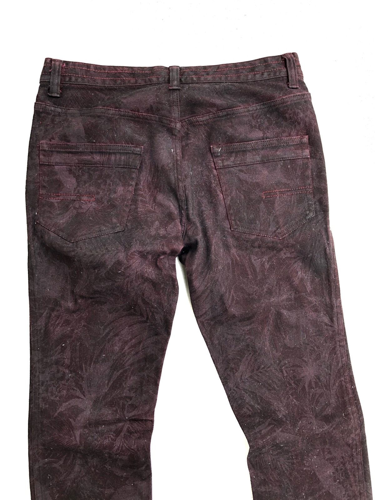 Japanese Brand High Street Number (N)ine Coated Pants