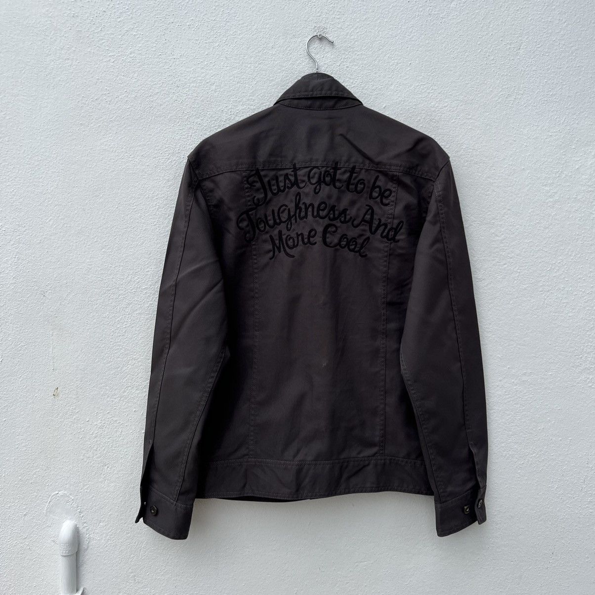 Hysteric Glamour CRAZY DEVIL RACER BIKER JACKET BIG LOGO Size US XL / EU 56 / 4 - 6 Thumbnail