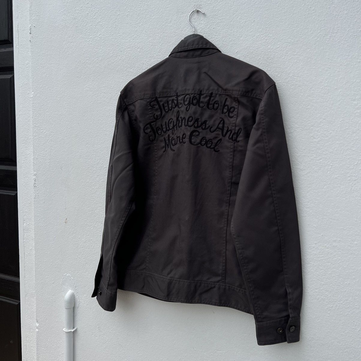 Hysteric Glamour CRAZY DEVIL RACER BIKER JACKET BIG LOGO Size US XL / EU 56 / 4 - 7 Thumbnail