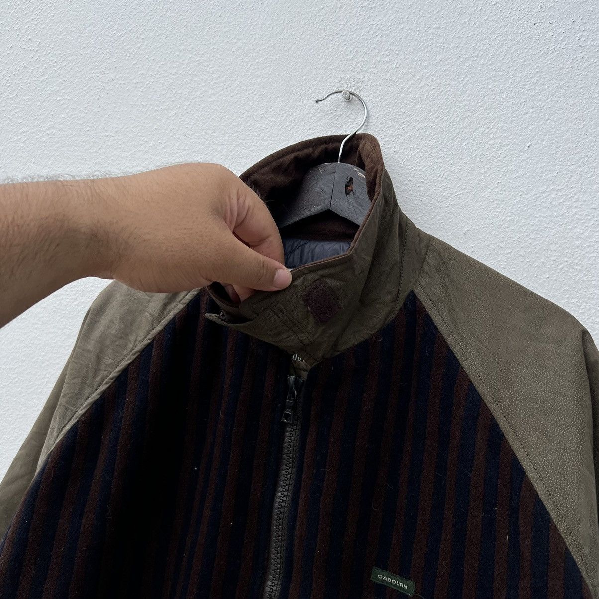 Nigel Cabourn RARE AUTHENTIC NIGEL CABOURN ENGLAND STRIPED WAX DESIGN Size US L / EU 52-54 / 3 - 12 Thumbnail