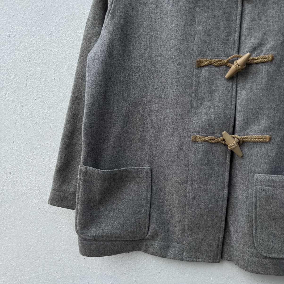 Japanese Brand VINTAGE LACOSTE WOOL DUFLE JACKET Size US M / EU 48-50 / 2 - 3 Thumbnail