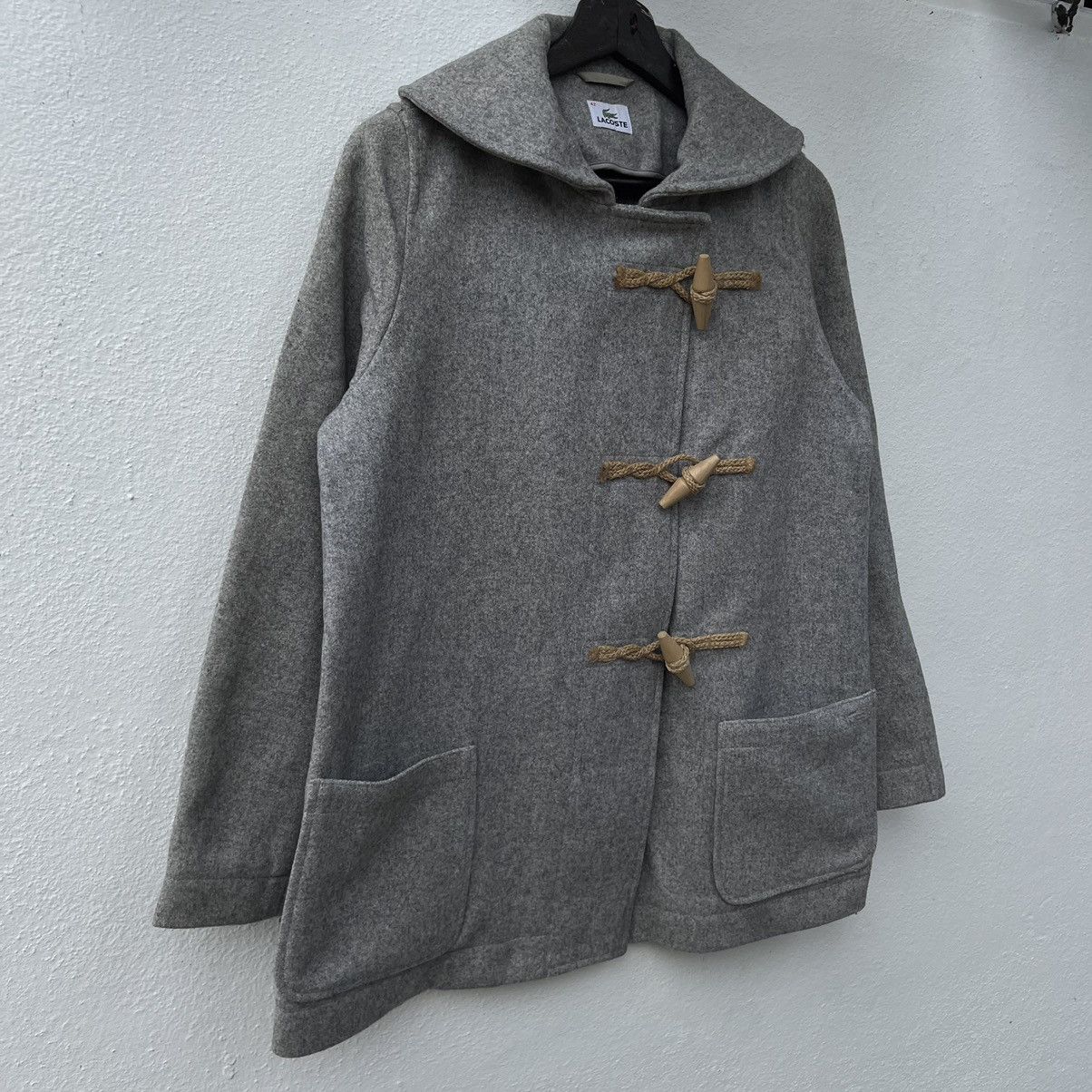 Japanese Brand VINTAGE LACOSTE WOOL DUFLE JACKET Size US M / EU 48-50 / 2 - 4 Thumbnail