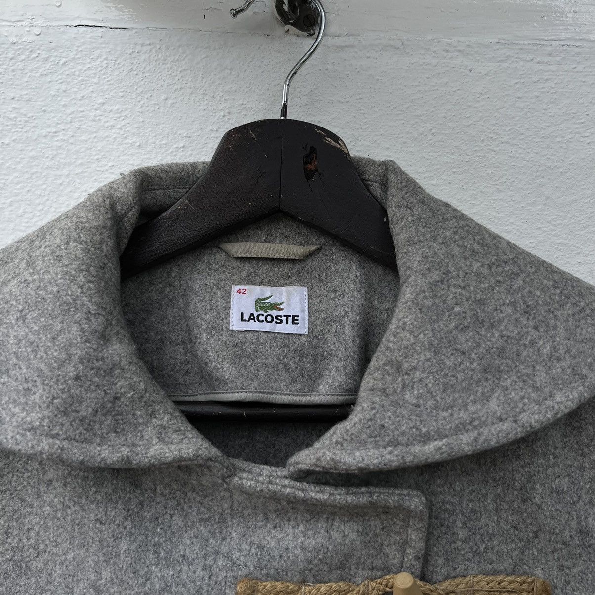 Japanese Brand VINTAGE LACOSTE WOOL DUFLE JACKET Size US M / EU 48-50 / 2 - 6 Thumbnail