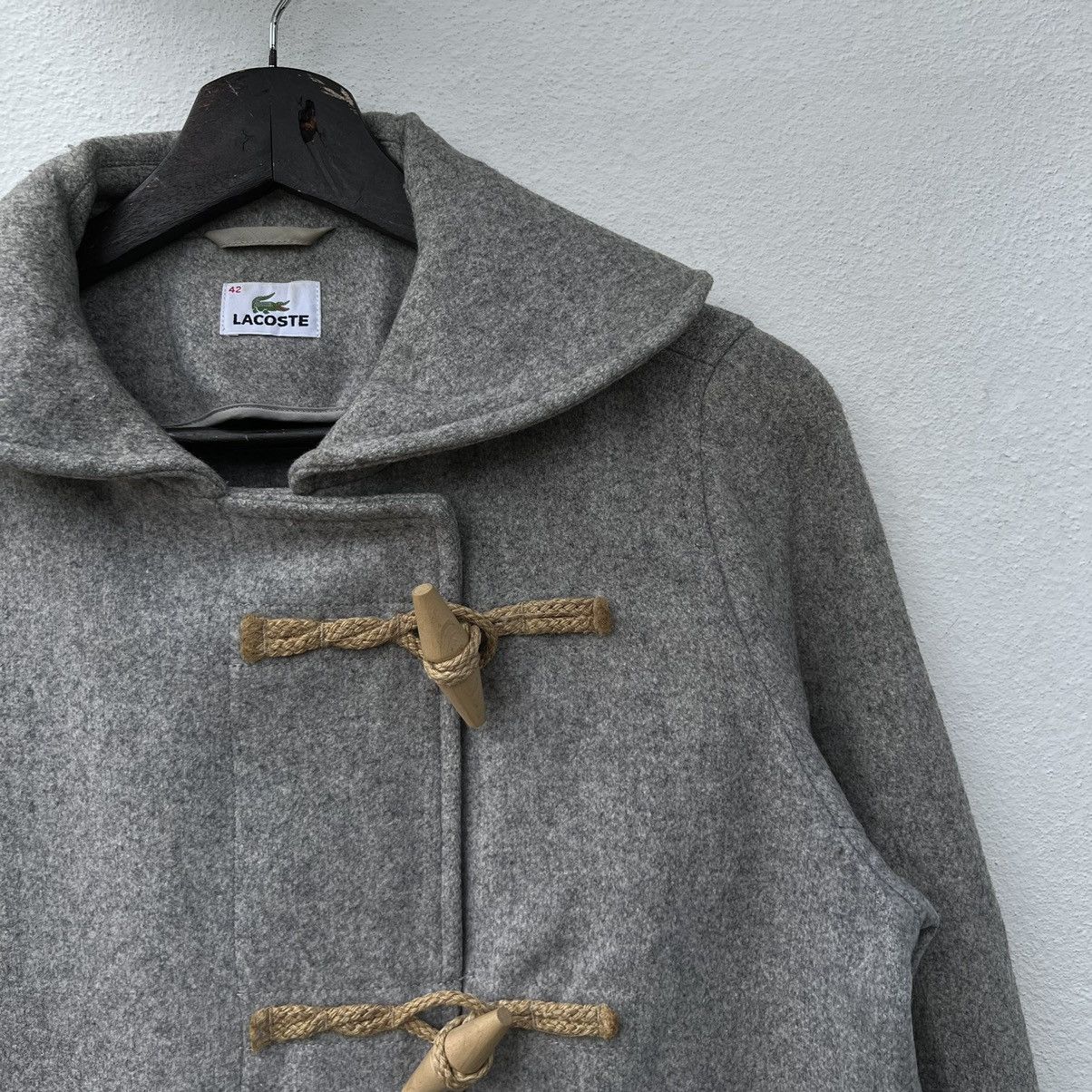 Japanese Brand VINTAGE LACOSTE WOOL DUFLE JACKET Size US M / EU 48-50 / 2 - 5 Thumbnail