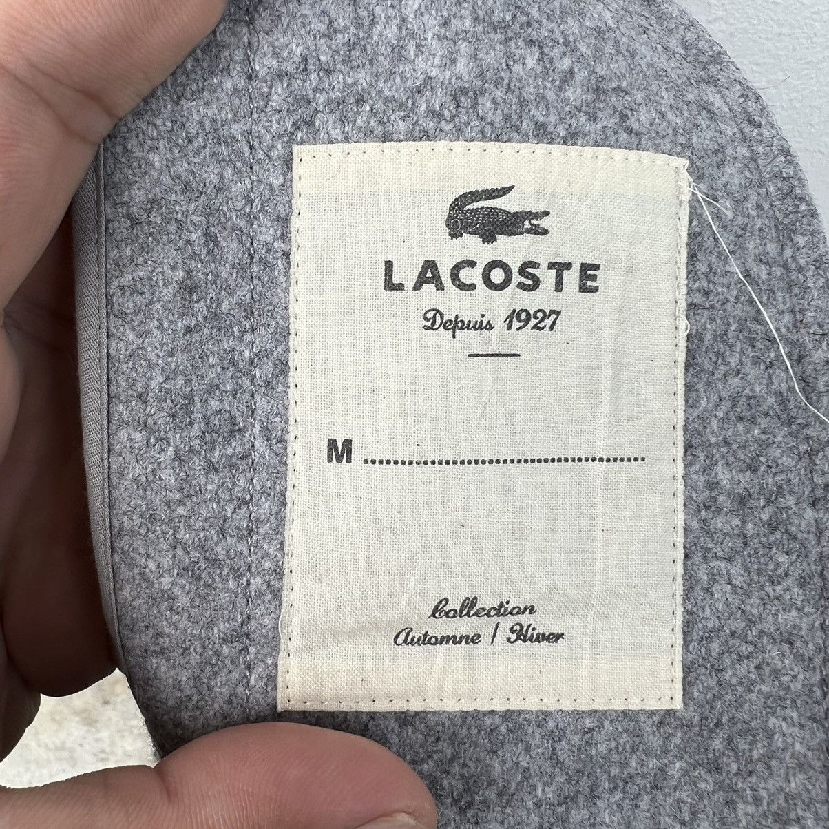 Japanese Brand VINTAGE LACOSTE WOOL DUFLE JACKET Size US M / EU 48-50 / 2 - 14 Thumbnail