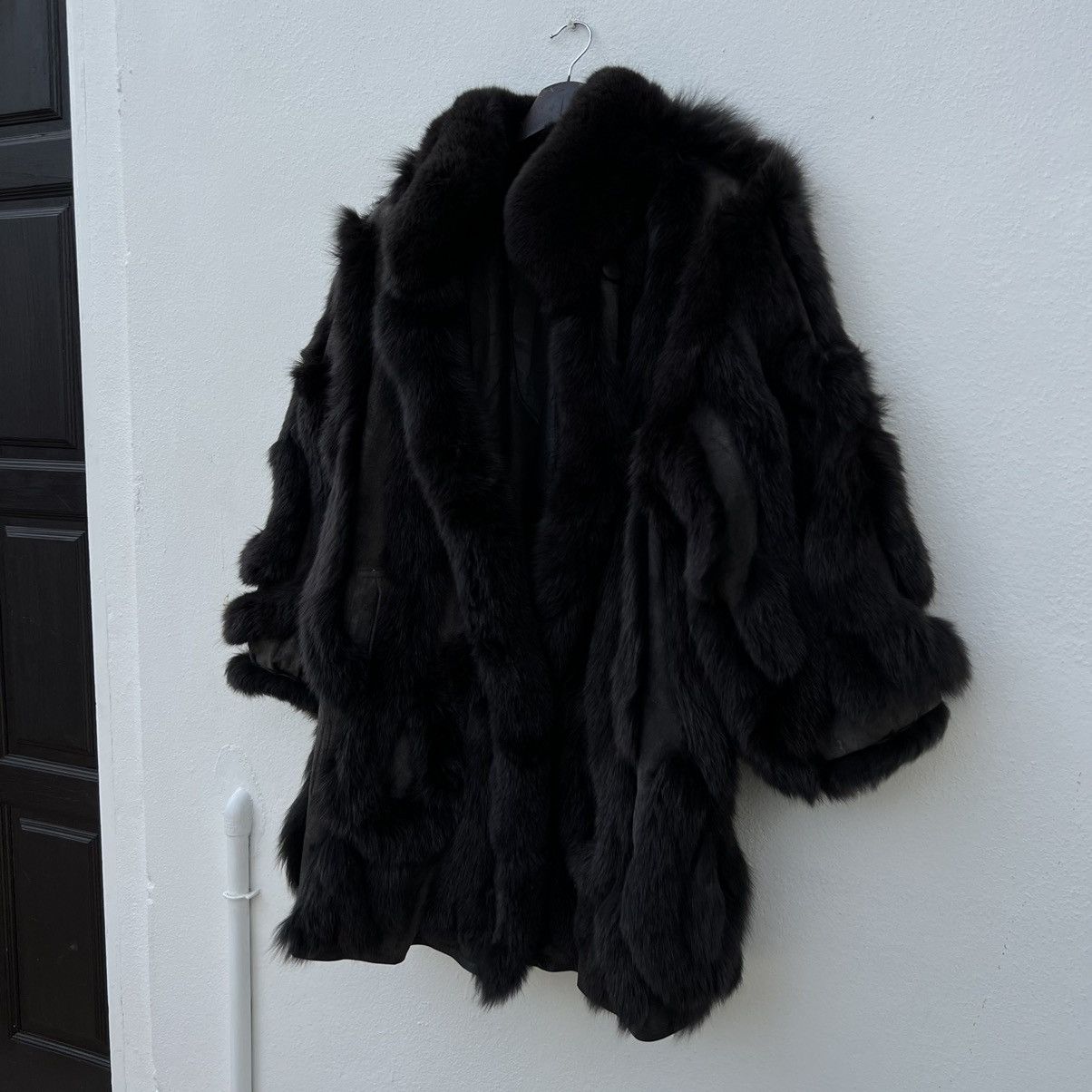 Japanese Brand ULTIMATE BLACK SOFT LEATHER MINK FUR SHEARLING LINING Size US M / EU 48-50 / 2 - 12 Thumbnail