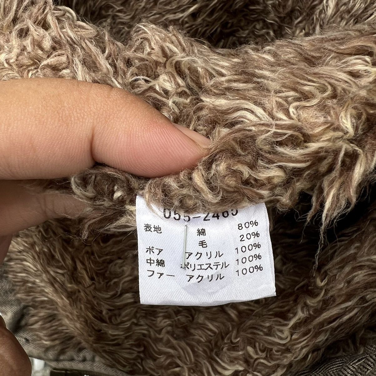 Japanese Brand ICONIC SHEARLING FLEECE LINING ALBE JAPAN BIKER JACKET Size US M / EU 48-50 / 2 - 14 Thumbnail