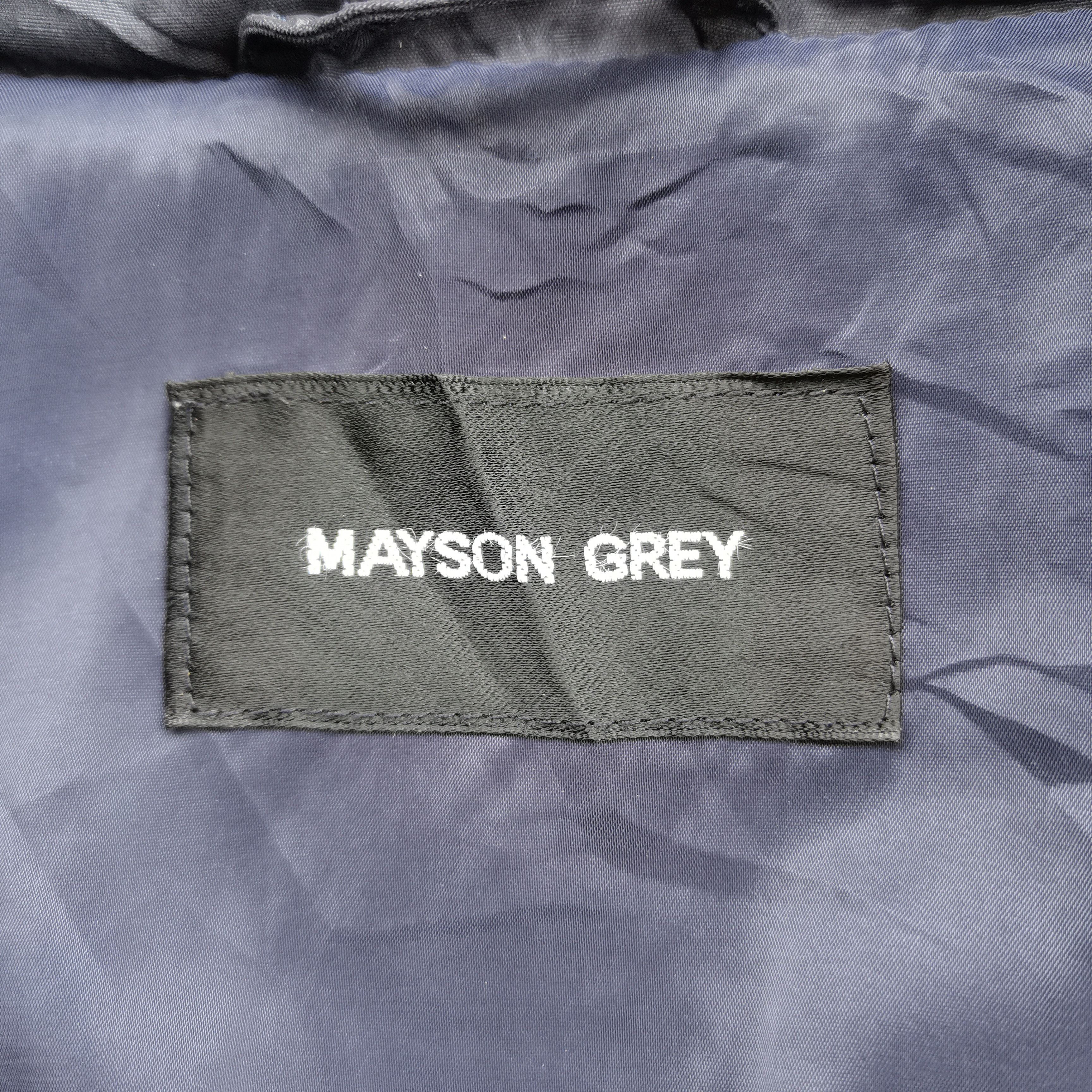 Japanese Brand × Vintage Vintage Mayson Grey Zipper Up Parka Long Jacket Size US M / EU 48-50 / 2 - 13 Thumbnail