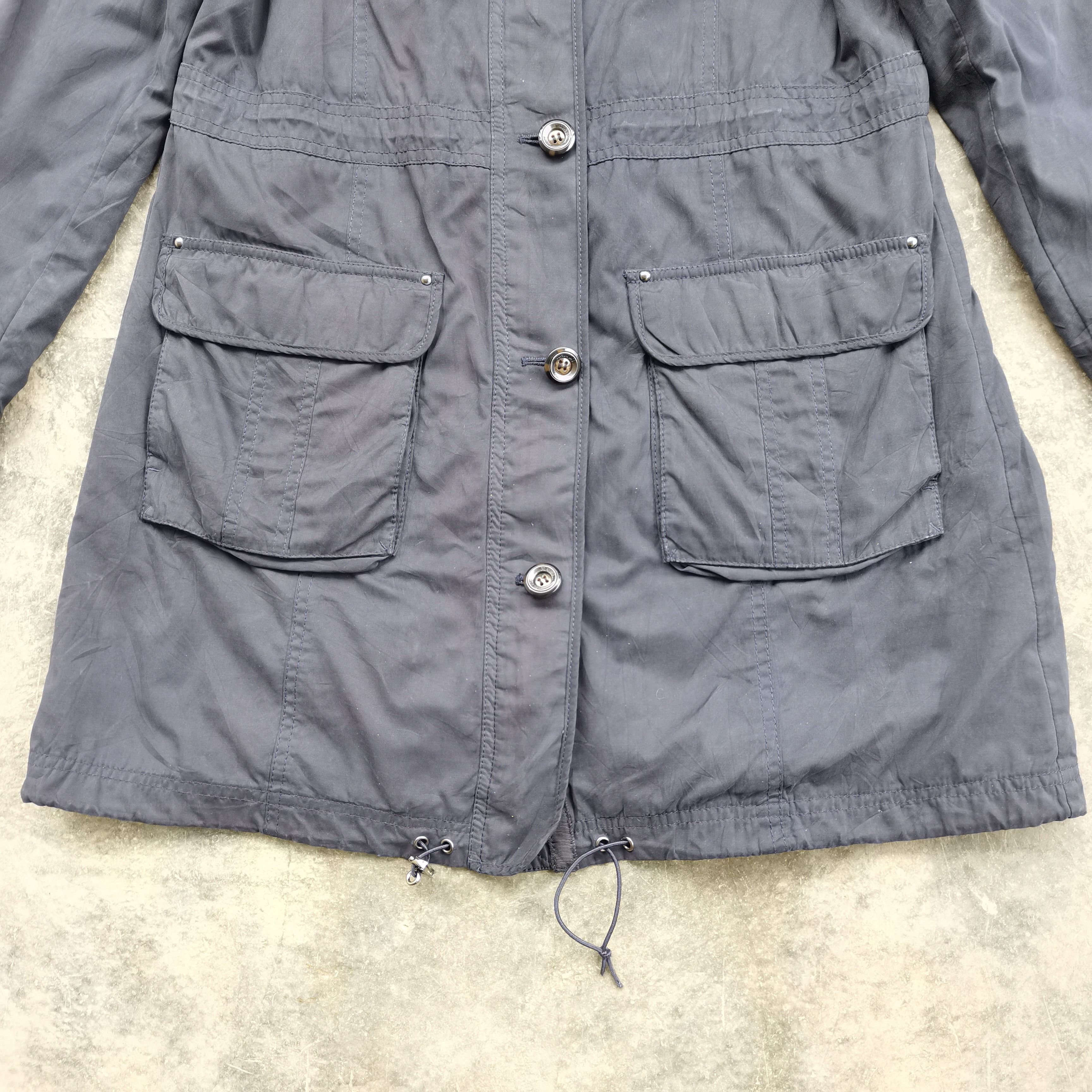 Japanese Brand × Vintage Vintage Mayson Grey Zipper Up Parka Long Jacket Size US M / EU 48-50 / 2 - 4 Thumbnail