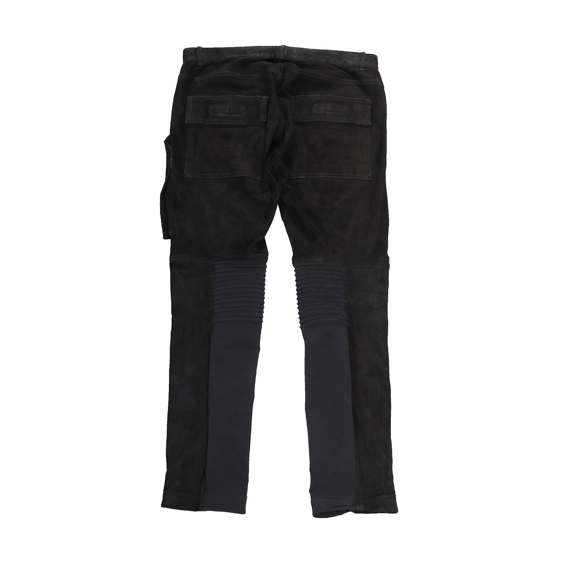 Rick Owens SS15 Faun black suede Memphis pants Size US 32 / EU 48 - 2 Thumbnail