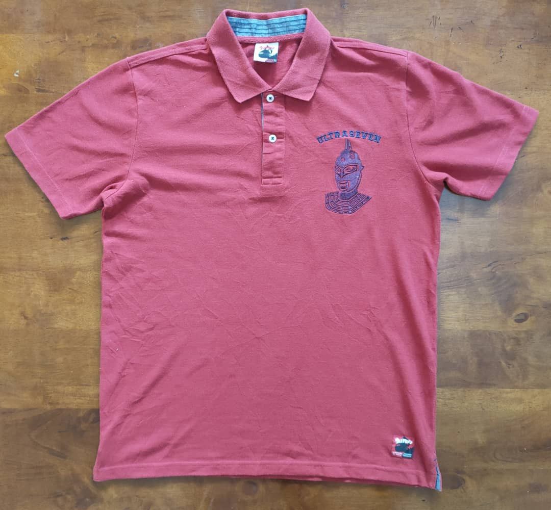 Japanese Brand Kansai Yamamoto Ultraman Polo Size US M / EU 48-50 / 2 - 1 Thumbnail