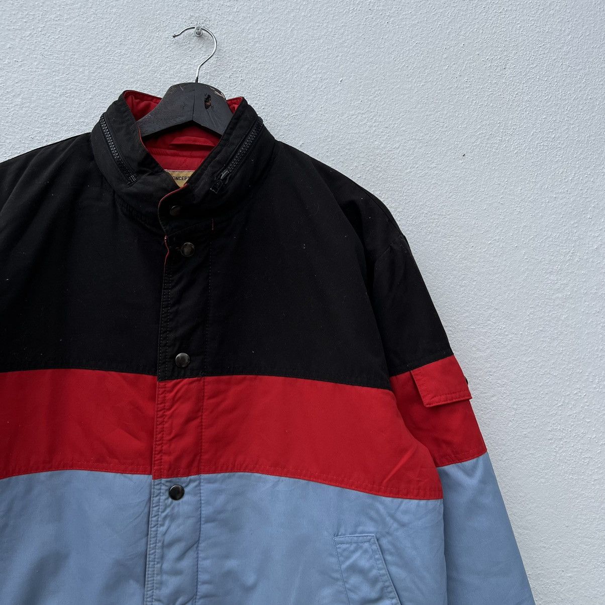 Japanese Brand RARE MULTI COLOUR SKI JACKET CONCEPTUAL SPIRITS CHASER Size US L / EU 52-54 / 3 - 5 Thumbnail
