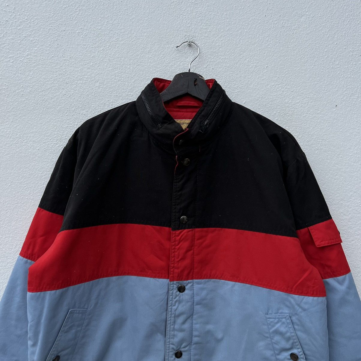 Japanese Brand RARE MULTI COLOUR SKI JACKET CONCEPTUAL SPIRITS CHASER Size US L / EU 52-54 / 3 - 3 Thumbnail